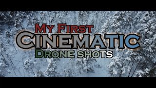 My first Cinematic shots with the DJI Mini 2