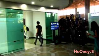 【FANCAM】120803 EXO at Gimpo Airport go to Japan