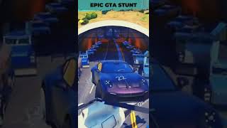 EPIC GTA STUNT #shorts #gta #gtashorts #gtastunt