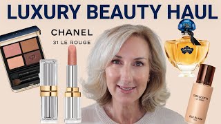 GRWM | LUXURY BEAUTY HAUL | CHANEL 31 LE ROUGE LIPSTICK | CLE DE PEAU | GUERLAIN IRIS SHALIMAR!