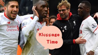 Kloppage Time : Injury time winner by Benteke against Crystal Palace to award Liverpool 1-2 win