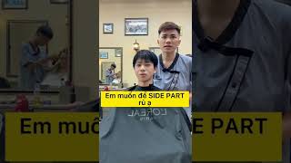 Uốn #sidepart tại #tocnamdep #haiphong #the6776barbershop