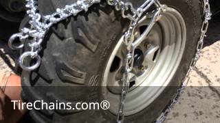 TireChain.com---ATV Diamond Studded Tire Chains