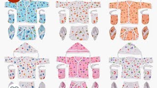 Amazon: Newborn baby Clothes set 6 piece Review for new mom's || before buying must watch video 👶