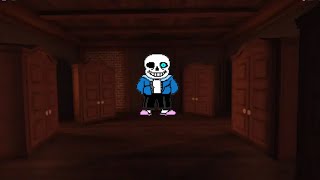 SANS IS IN DOORS!?!?!?!?!?