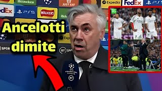 La entrevista de Carlo Ancelotti tras la derrota en el partido entre Real Madrid y AC Milan