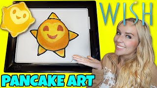 Disney WISH Movie Magic Star Pancake Art! Baking DIY