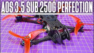 The AOS 3.5 sub 250g FPV quad build and review / A GEPRC SMART35 beater