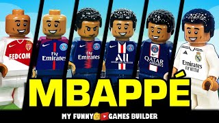 MBAPPÉ (2015-2024) Life of Kylian Mbappé story in Lego