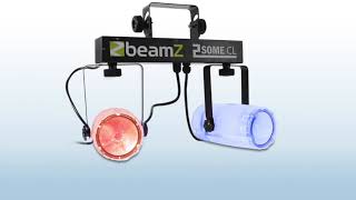 Beamz 2SOME Clear LED Moonflower Lighting Rail Light