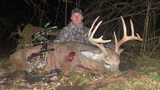 Giant Michigan Buck With a Bow Self Filmed Rut 2022