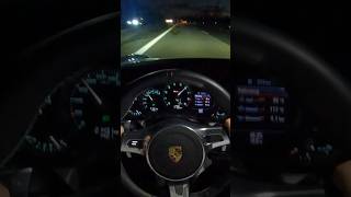 Porsche 911 991 Carrera S 50 years edition 430HP acceleration on autobahn #porsche #porsche911 #car