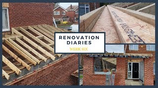 We Have A Roof! - House Extension Week 6