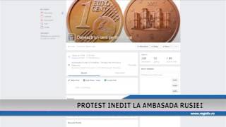 PROTEST INEDIT LA AMBASADA RUSIEI