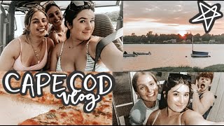 CAPE COD VLOG PART 2: beach days, going out, and sunsets