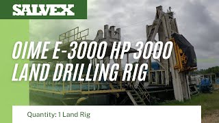 Virtual Product Inspection at Salvex - OIME E-3000 HP 3000 Land Drilling Rig