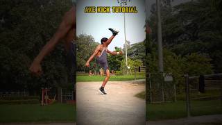 Axe Kick🥋🔥 #tutorial #taekwondo #karate #motivation #trick #training #skills #speed #power #shorts