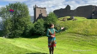 1422 Замок Urquhart Castle на озере Лох-Несс