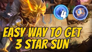 EASY WAY TO GET 3 STAR SUN  !! AUSTUS SKILL 2 | MOBILE LEGENDS MAGIC CHESS