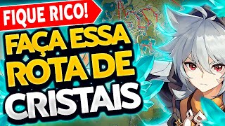 Saiba ONDE encontrar CRISTAIS no GENSHIN IMPACT - ROTA DE FARM