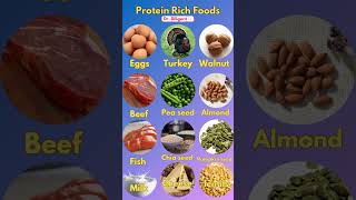 Protein rich foods #protein #facts #healthyfood #food #health #proteinsnack