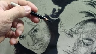 DRAWING Titanic LIVE! Realistic Pastel Pencil Shading Tutorial