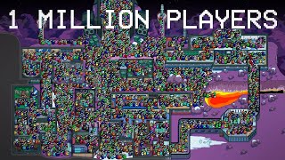 AMONG US, but with 1 MILLION PLAYERS on POLUS