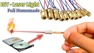 mini laser light | rgb laser light | led laser light | How to make mini laser light at your home