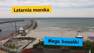 VLOG : Ustka - port i latarnia morska, bańki mydlane | Hotel Grand Lubicz | 2021