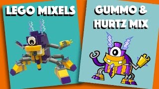 LEGO Mixels - Gummo & Hurtz Mix - Stop Motion Build (How to Build)