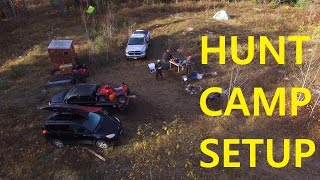 HUNT CAMP SETUP