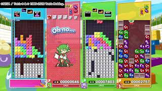 Puyo Puyo™ Tetris® 2 (ぷよぷよテトリス２) - Versus Mode Gameplay (PS4)