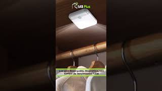 Luz LED Recargable, Magnética, Multiuso, con Sensor de Movimiento