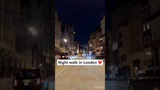 Lovely night walk in london with beautiful historic landmarks😍 #london #walk #youtubeshorts #shorts