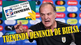 Conmebol es una plaga de mentirosos ESCALONI AMENAZADO ESCANDALO de BIELSA en CONFERENCIA de PRENSA