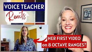 Voice Teacher Reacts to Her Video - Do Some Singers Really Have an 8 Octave Range? Dimash