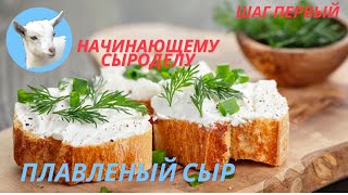 Домашний козий сыр Плавленый сыр