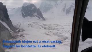 Denali helikopteres evakuálásunk 20170714