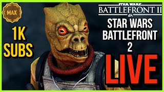 Road to 1K Star Wars Battlefront 2 Live MAX Bossk Kylo Ren Darth Vader PS5 Gameplay