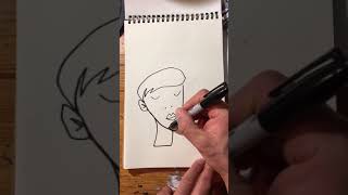 Drawing a girl