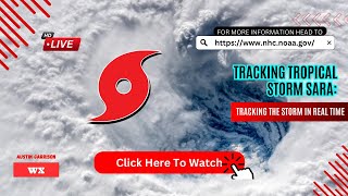 Tracking Storm Sara: Tracking the Storm in Real Time