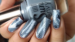 Abstract Striped Nails Tutorial!!!