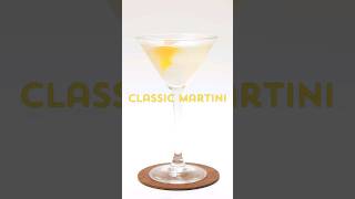 Коктейль Classic Martini #shorts