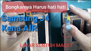 Samsung J4 Kena Air Layar Sentuh Macet