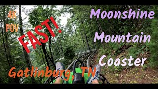 Gatlinburg, TN - Moonshine Mountain Coaster on-ride HD 4K POV @60fps