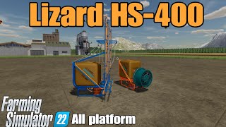 Lizard HS-400 / FS22 mod for all platforms