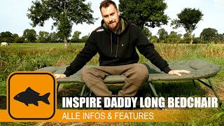 INSPIRE Daddy Long Bedchair: Traumliege für Traumsessions beim Karpfenangeln I Prologic