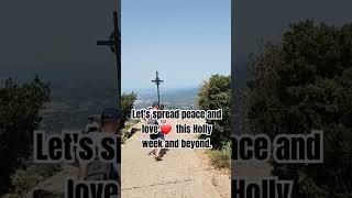 Let's spread peace and love. #hollyweek #church #churches  #shortsvideo #shorts #love #peace #reel