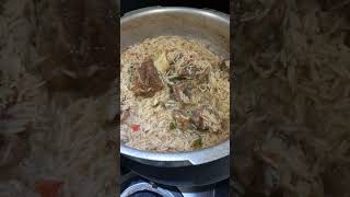 yummy mutton pulao #lunch#homemade#lahorepakistan