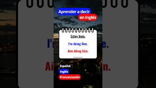 Frases básicas en inglés #ingles #shorts #aprendeingles